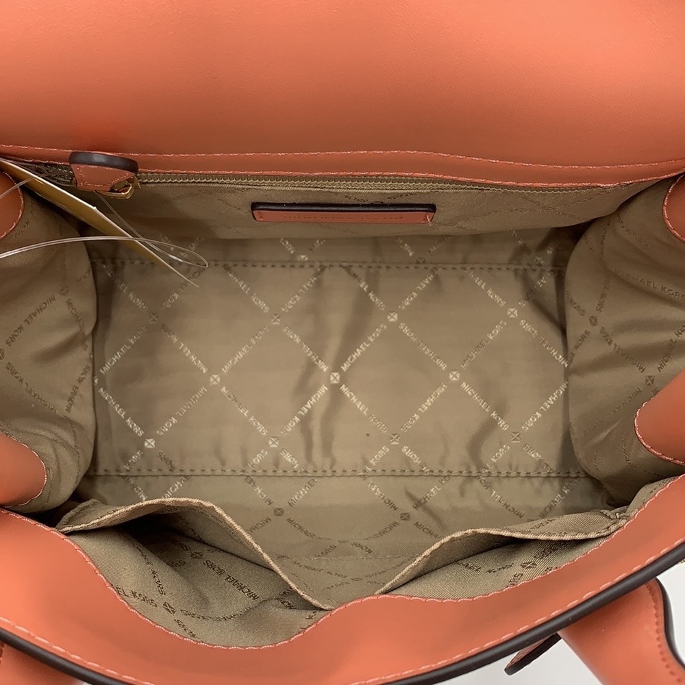MICHAEL KORS
Carmen Medium Color-Block Logo Satchel color SHERBERT Multi - Picture 11 of 16